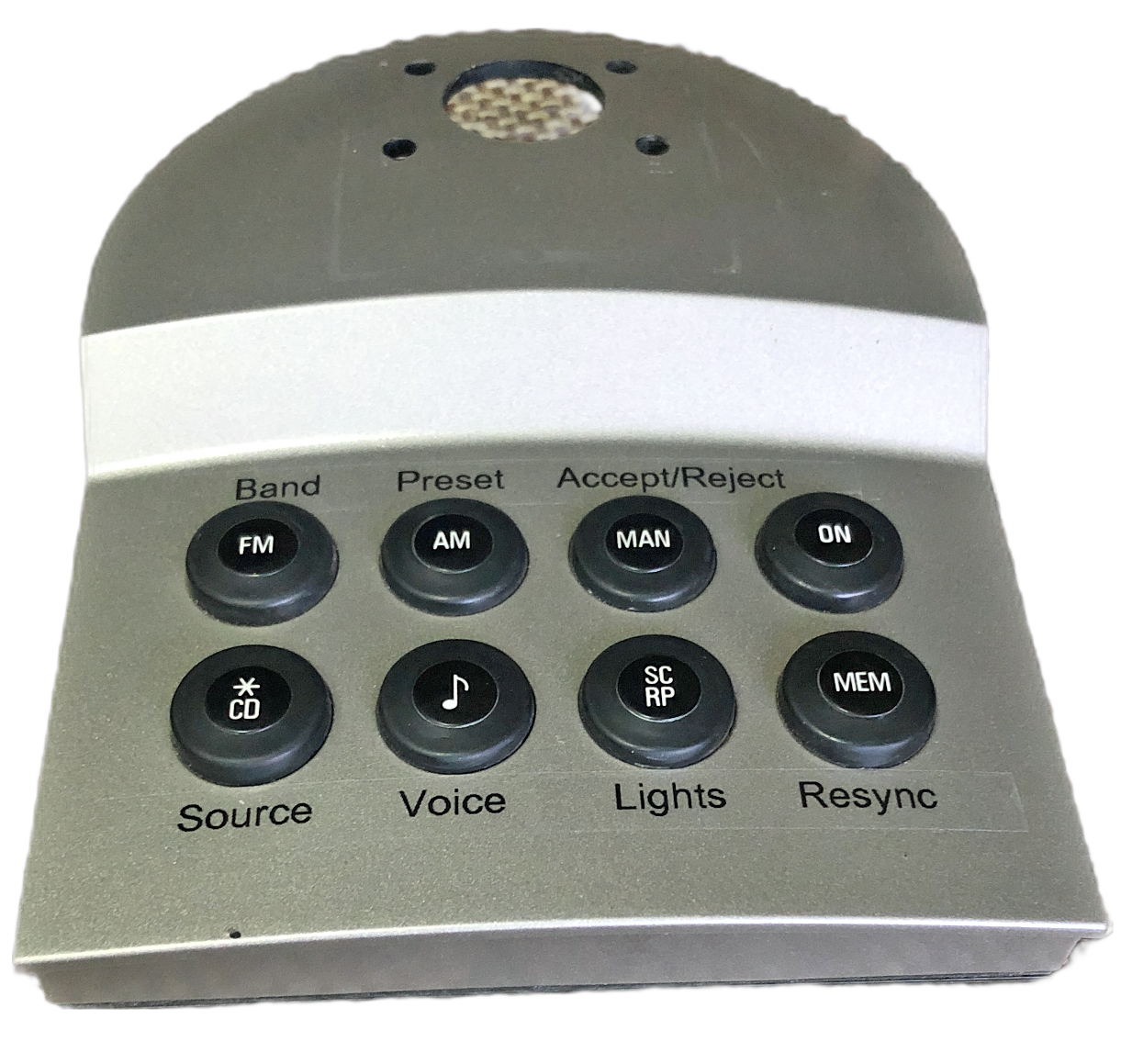 BMW K1200LT control panel with revised Alpine button designations